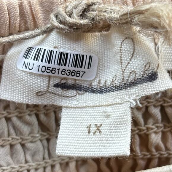 NWT Anthropologie ‘Let Me Be’ Plus Size 1X One-Shoulder Maxi Dress - Picture 3 of 7